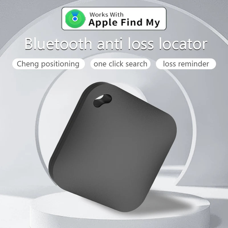 Smart Bluetooth GPS Tracker Compatible with Apple Find My App - MFI Certified Anti-Lost Reminder Device for Keys, Pets, and Children