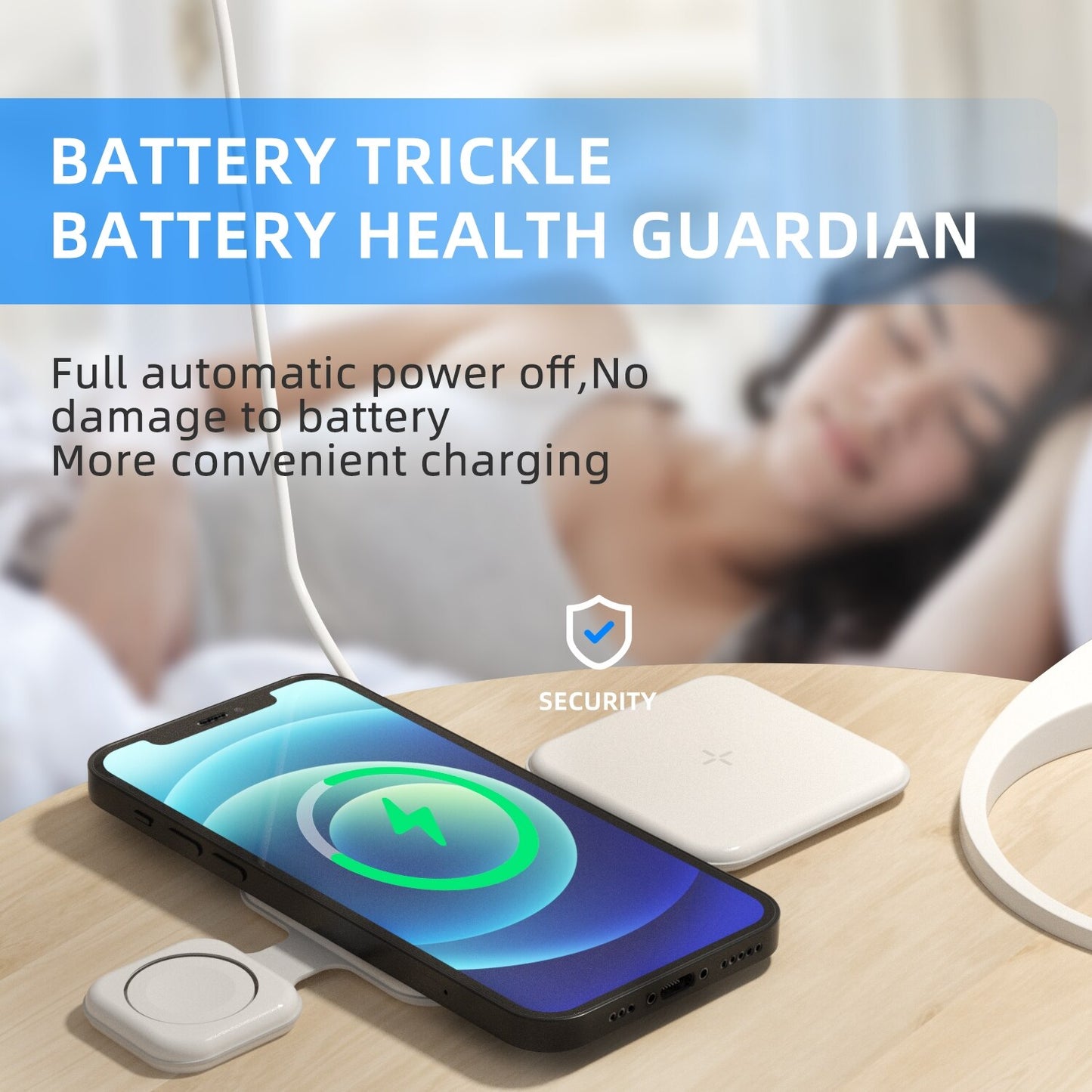 3-in-1 Magnetic Foldable Wireless Charging Station for Multiple Devices