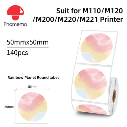 Phomemo M110 Mini Portable Thermal Label Printer - Self-Adhesive Sticker and Price Tag Printer