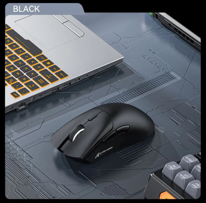 Attack Shark R1 Wireless Gaming Mouse 1000Hz 18000DPI PAW3311 Tri-Mode Connection Macro Programmable Ergonomic Game Mice for PC