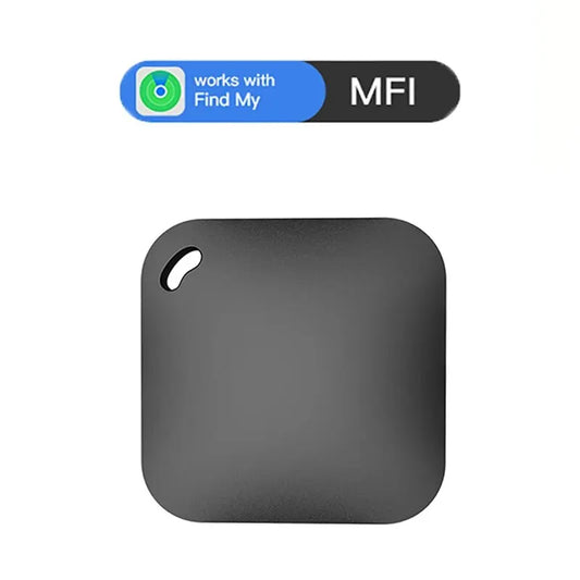 Smart Bluetooth GPS Tracker Compatible with Apple Find My App - MFI Certified Anti-Lost Reminder Device for Keys, Pets, and Children